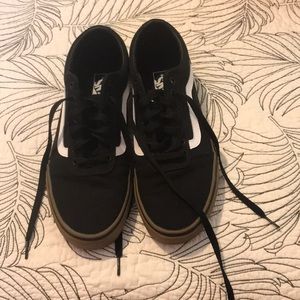 Black Gum Sole Vans.